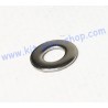 Flat washer M6x14x1.2 stainless steel A4 size M