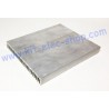 Aluminium heatsink 245x200x25mm
