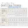 M10 flat washer zinc size LL  M10X36X2