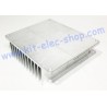 Dissipateur aluminium 186x165x57mm taille 2