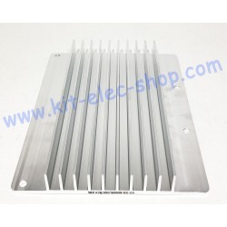Aluminium heatsink 228x175x26mm size 4