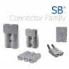 SB50 80V 10mm2 black connector W-6331G3M