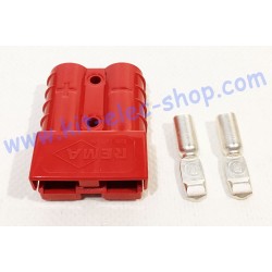 Connecteur SB50 rouge 24V pour câble de 10mm2 W-6331G1M