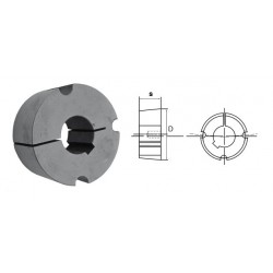 Removable hub Taper Lock 1210 diameter 19mm