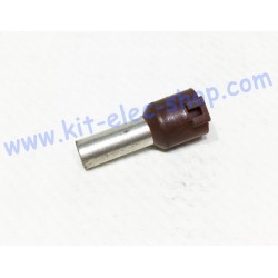 Cable end 10mm2 brown DZ5CA102