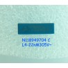 Condensateur polypropylène PP X2 22nF 305V 10mm