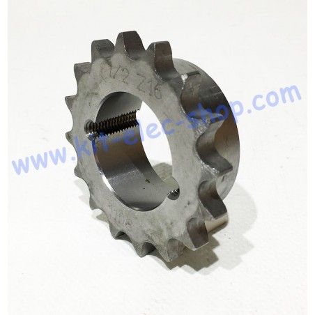 Pignon Roue Chaîne 08B-1 11 Dents Avec Moyeu | Dimensions 12,7x7,75 Mm | Neuf