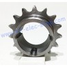 15-tooth steel sprocket with removable hub for chain 08B PMA1 08B015 TL1008
