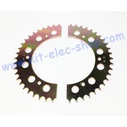 46-tooth steel sprocket for chain 428er