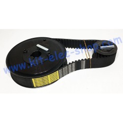 Transmission pack 182mm 22-56 with HTD 30mm belt