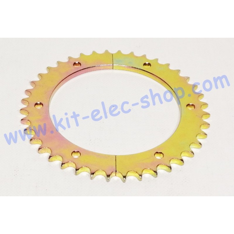 40-tooth steel sprocket for chain 428er