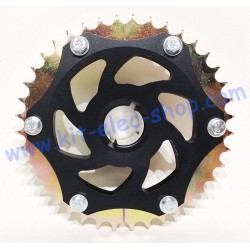 40-tooth steel sprocket for chain 428er