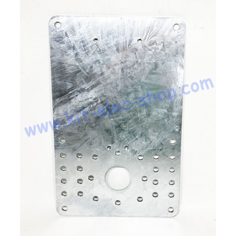 Transmission support plate 182mm shaft of 30mm for SEVCON GEN4 controller size 4 galvanized