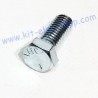 US TH screw 3/8-16 UNC 1 inch zinc