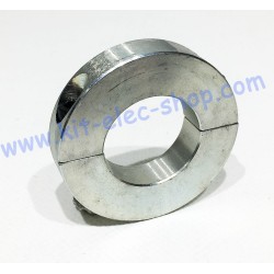 Slotted stop ring in galvanized steel for 40mm shaft