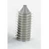 STHC screw M6x12 zinc-plated pointed tip