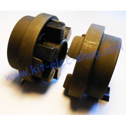 Plate for elastic coupling HRC090B to be machined