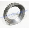 70 teeth HTD driven toothed aluminum wheel 40mm width