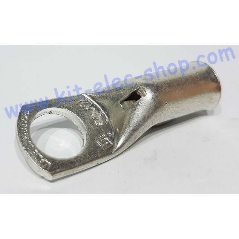 Cosse Tubulaire 10 Cosses Tubulaires Kalitec 50mm² M8 - Cuivre étamé, Sans Trou De Vision - Fabriqué En Allemagne Cavo 35mm2 Cosse Tubulaire 10 Cosses Tubulaires Kalitec 50mm² M8 - Cuivre étamé, Sans Trou De Vision - Fabriqué En Allemagne Cavo 35mm2