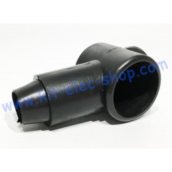 95mm2 short black cover tubular lug 232N4V14