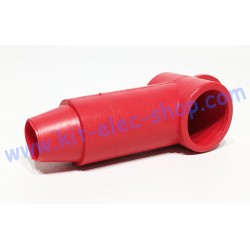 Cache rouge long pour cosse tubulaire 50mm2 220E3V02