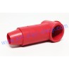 Cache rouge long pour cosse tubulaire 50mm2 220E3V02