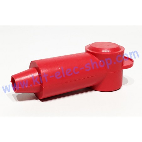 35mm2 red cover tubular lug 220E2V02