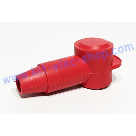 25mm2 red cover tubular lug 218E2V02