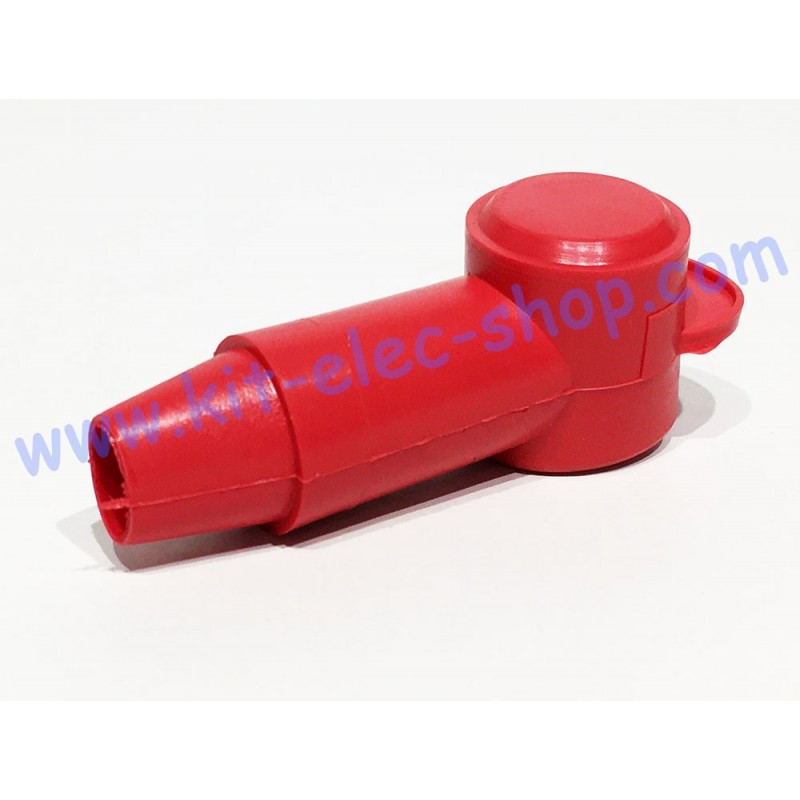 16mm2 red cover tubular lug 216E2V02