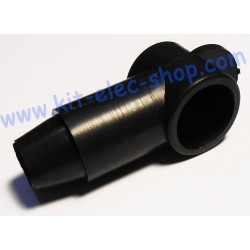 70mm2 short black cover tubular lug 228N3V14