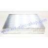 Aluminium heatsink 330x262x60mm