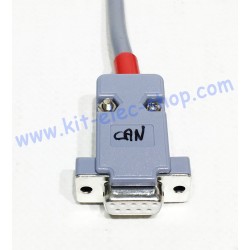 CAN cable OBD2 male connector 16 pin to DB9 female