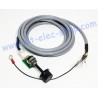 Cable and MOLEX brake potentiometer to AMPSEAL 35 pin 3 meters pack