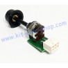 3-wire potentiometer 4.7k ohms with FS1 switch and MOLEX socket