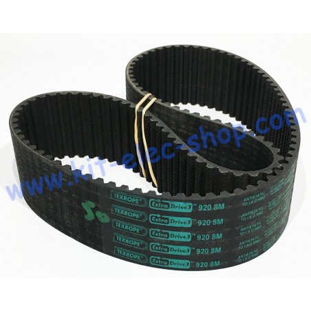 Courroie HTD 920-8M-50 TEXROPE largeur 50mm