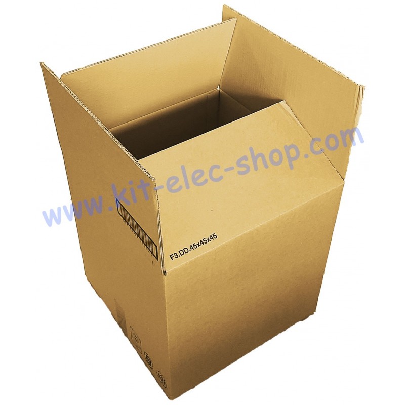 Carton double cannelure 450x450x450mm