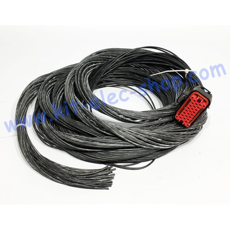 Cable for AMPSEAL 23-pin connector 5 meters length pack