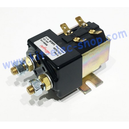 Contactor SW80-116 24V direct current with hood