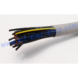 Câble avec connecteur AMPSEAL 35 broches longueur 1m kit