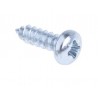 Pozidriv self-tapping cylinder screw N°4x9.5mm