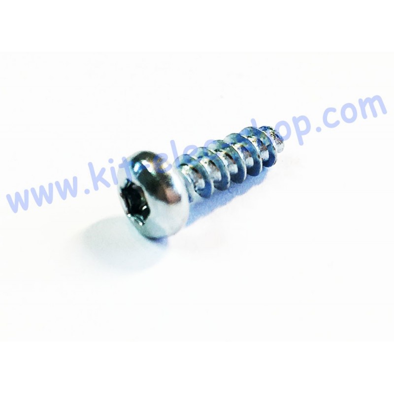 Torx 10 self-tapping cylinder screw N°4x9.5mm