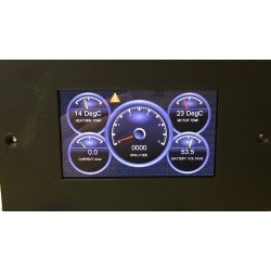 4.3" touch screen CAN bus graphic display ITC 604/4H001