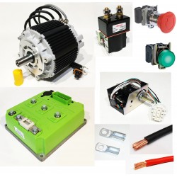 Boat electrification kit 58V max 275A motor ME1719 6kW without battery