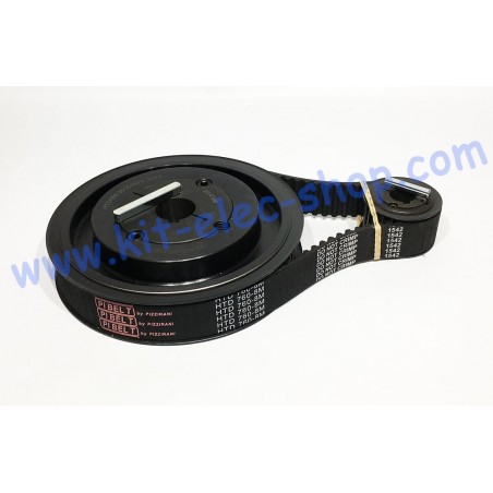 Transmission pack 182mm 22-72 with HTD 30mm belt