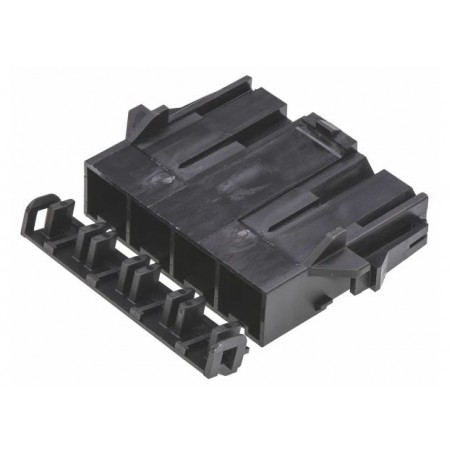 Boitier de connecteur mâle Molex Mini-Fit Sr 4 contacts pas de 10mm 42818-0412