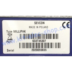 Variateur SEVCON Millipak SEM Traction 48V 500A 6.5kW taille 2 633T45307