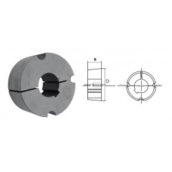 Removable hub Taper Lock 1610 diameter 35mm