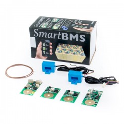 Complete set SmartBMS123 for 4 Lithium cells with Bluetooth 4.0