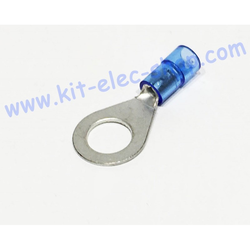 Blue 10mm ring crimp terminal for 2.5mm2 cable KLAUKE