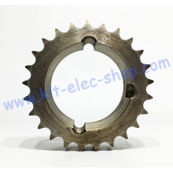 25 teeth steel sprocket with removable hub for chain 08B3 TL2012
